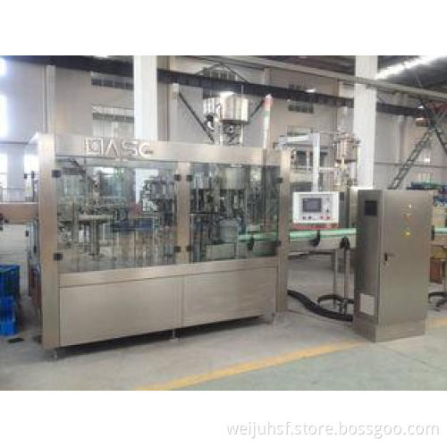 3 In 1 Monoblock Filling Machine , Soft Drinks Bottle Filli